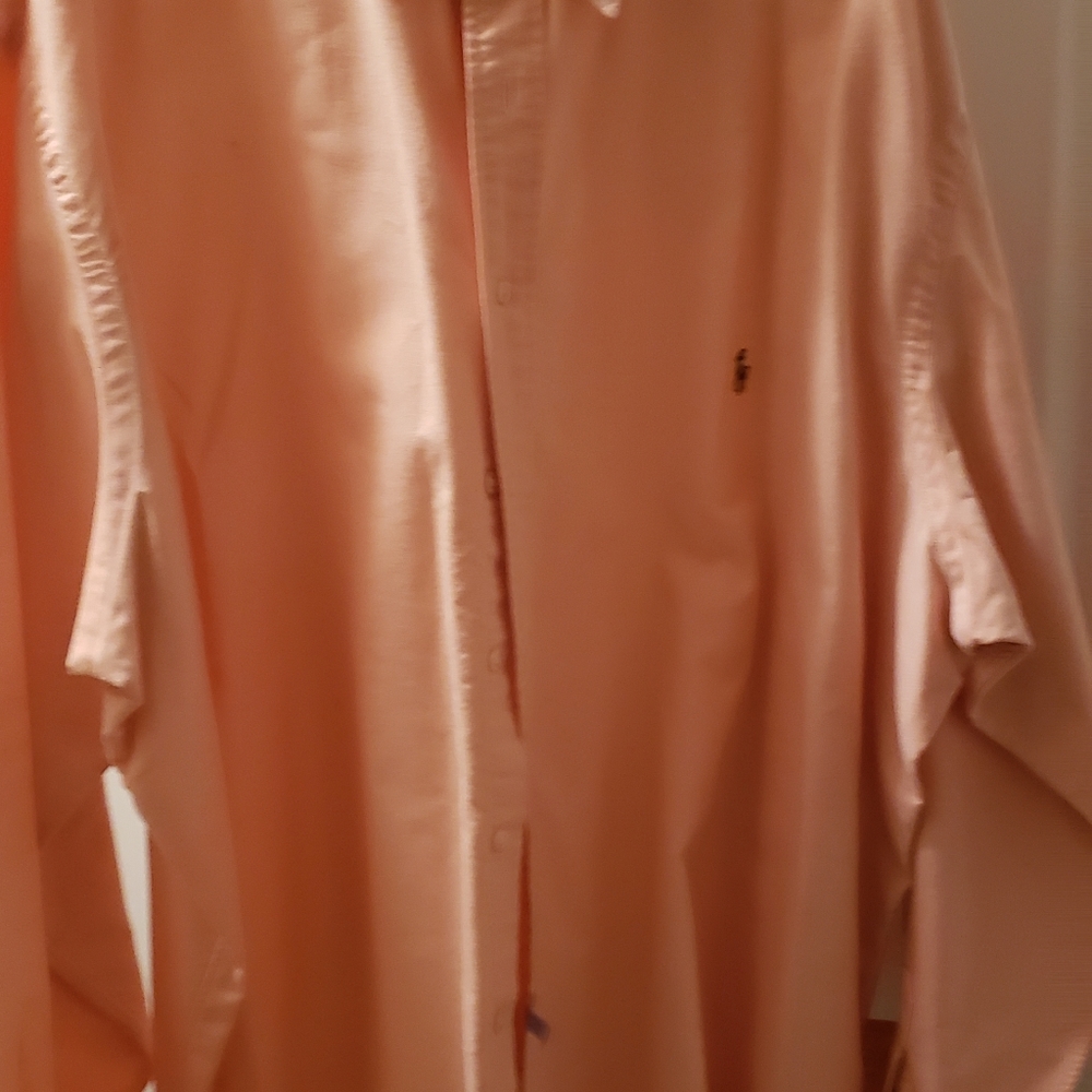 Mens 3xb peach Polo by Ralph Lauren